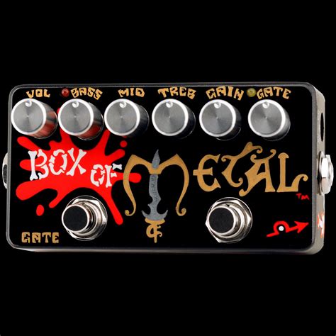 box of metal zvex|Box Of Metal — B086 — ZVEX Effects.